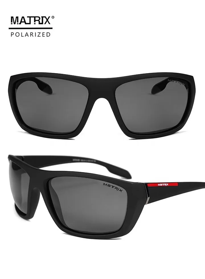 MATRIX high-end sports sunglasses, men's polarized anti-UV fashion sunglasses, driving and fishing