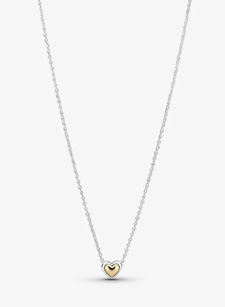 Pandora Women's Heart shaped Pendant Classic Fashion 925 Silver Alloy Necklace 399399C00-45