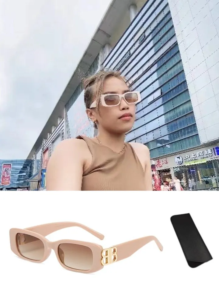 Classic Square Polarized Sunglasses for Women Men Retro Trendy UV400 Sunnies