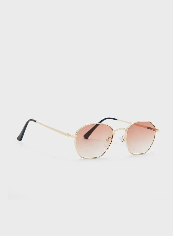 Casual Angular Sunglasses
