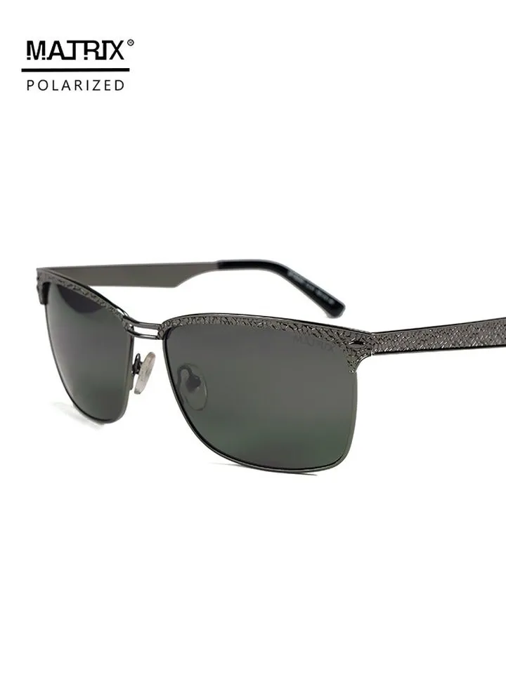 MATRIX high-end fashion sunglasses men's polarized anti-UV square driving and fishing sunglasses