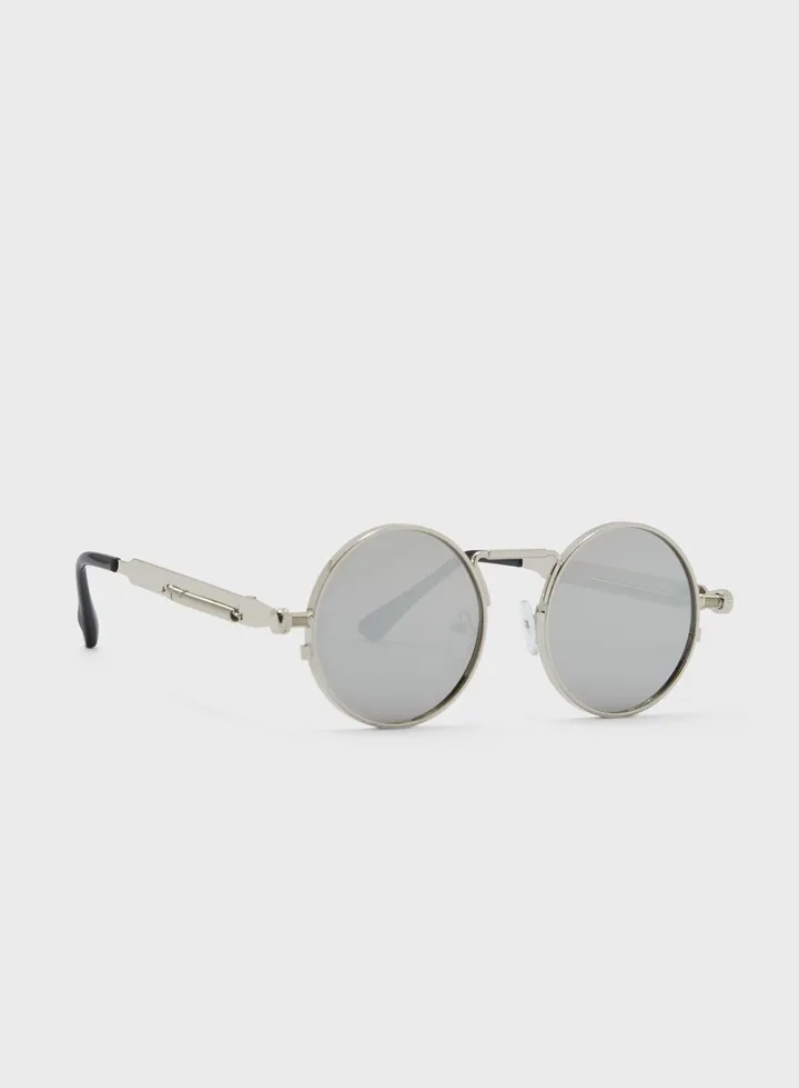 Casual Round Sunglasses
