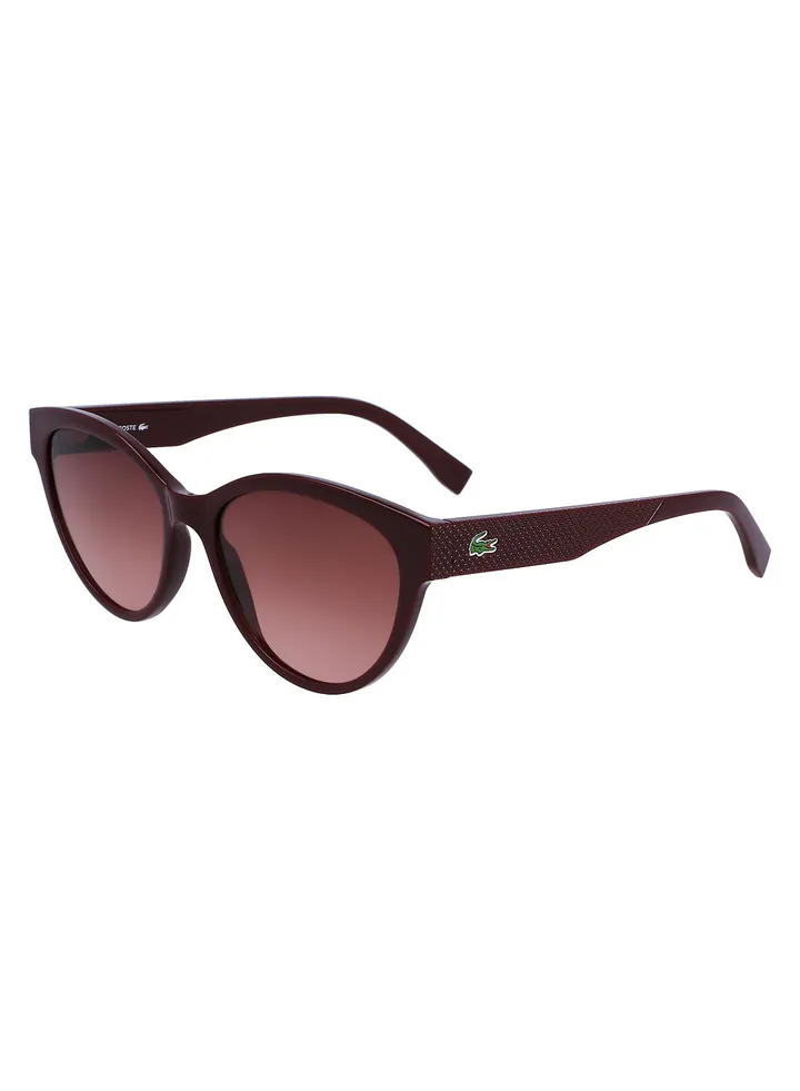 Full Rim Bio Injected Cat Eye Lacoste Suns L983S 5517 (601) Burgundy