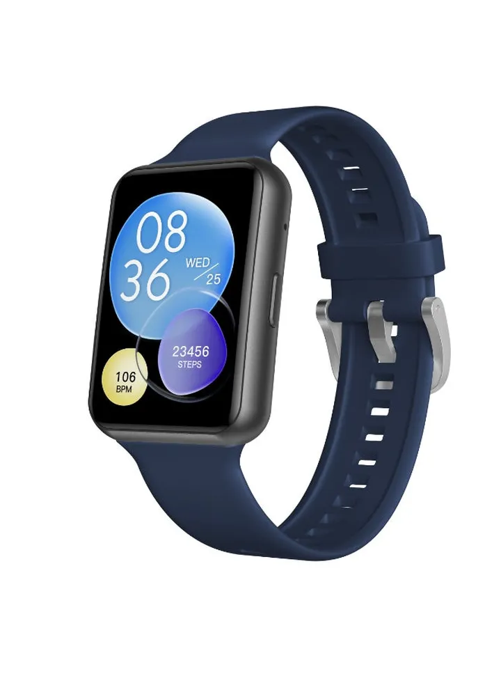 Kenneth Scott Unisex Multi Color Dial Smart Watch with Interchangeable Strap - KS-BLAZE-XSBB+N
