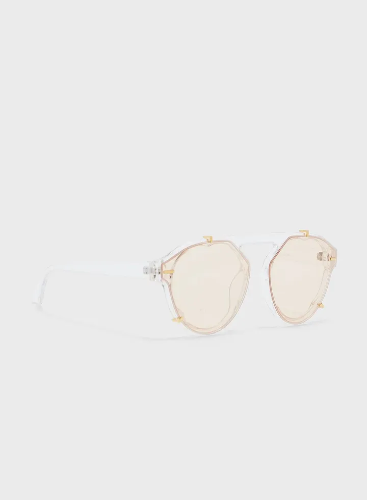 Casual Round Sunglasses