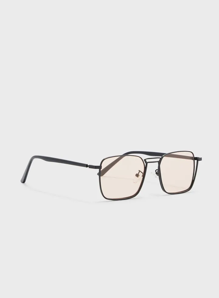 Casual Square Len Sunglasses