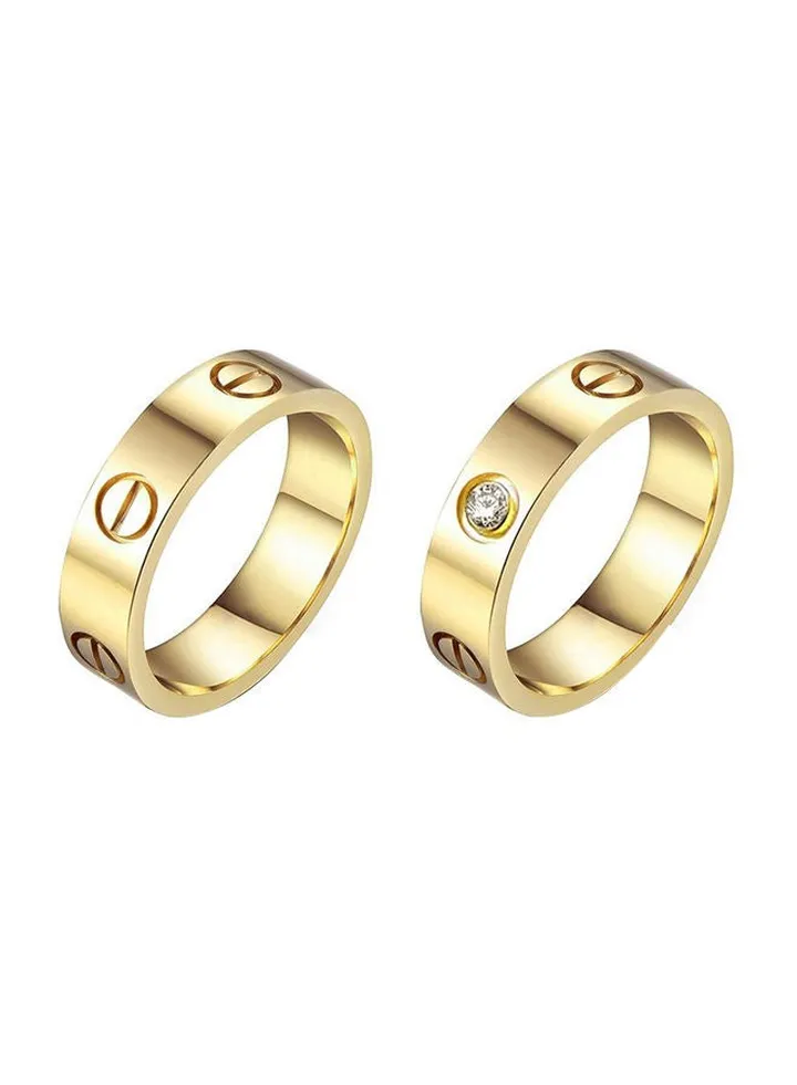 Yellow Gold Plated Ring