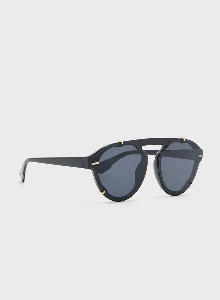 Casual Round Sunglasses