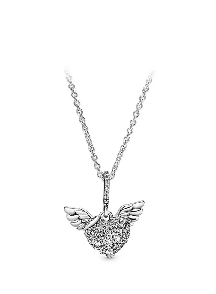 Pandora silver necklace for women