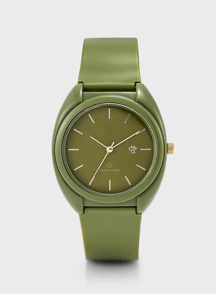 Nima Green Gold-Sustainable Watches - Made Of 100% Recycled Materials.