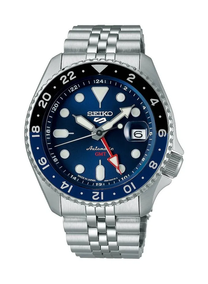 GMT Automatic Jubilee Stainless Steel Men's Watch SBSC003