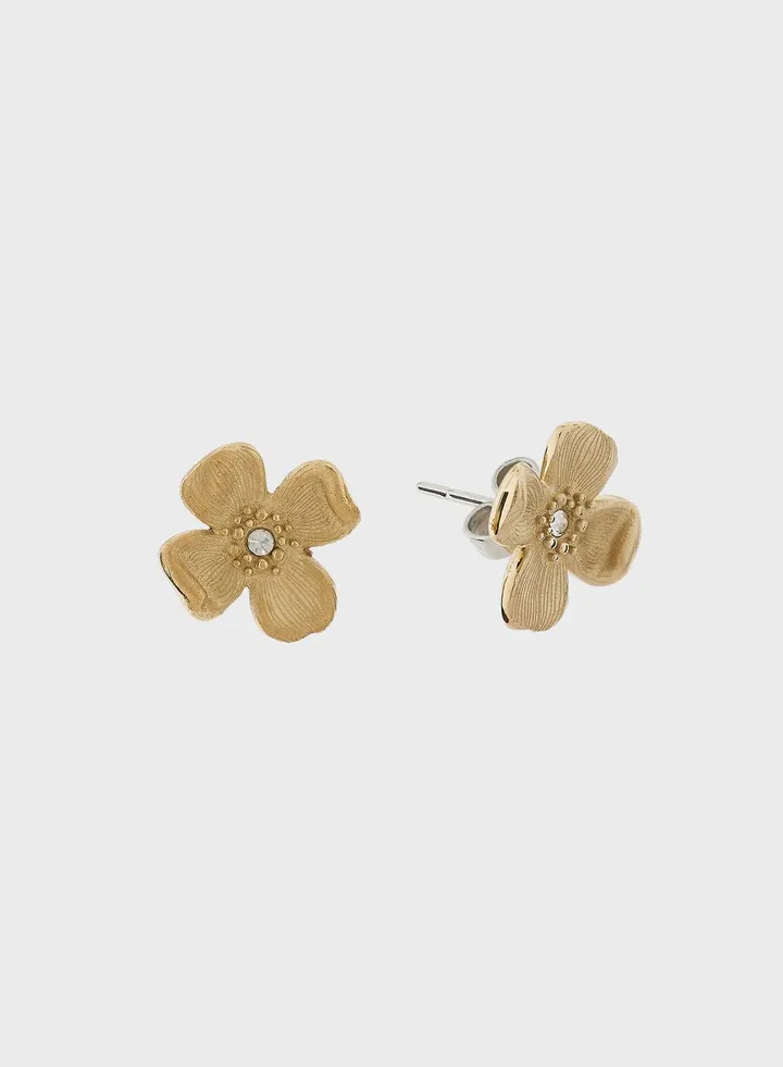 Sterling Polished Stud Earrings