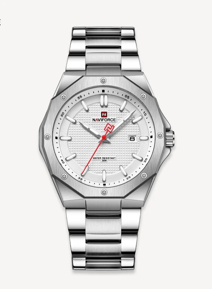 NAVIFORCE NF9200 Men Luxury Watches Business Fashion High Quality Stainless Steel Quartz Wristwatch