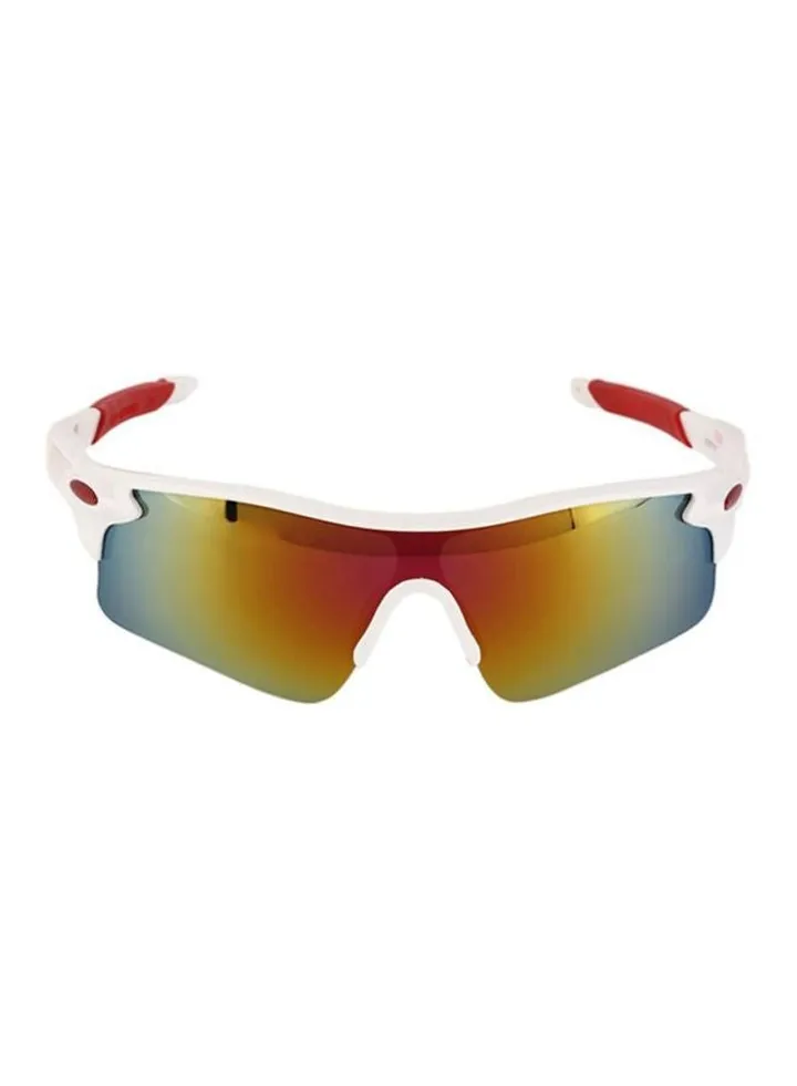 Women's Semi-Rimless Sports Sunglasses - Lens Size: 68 mm