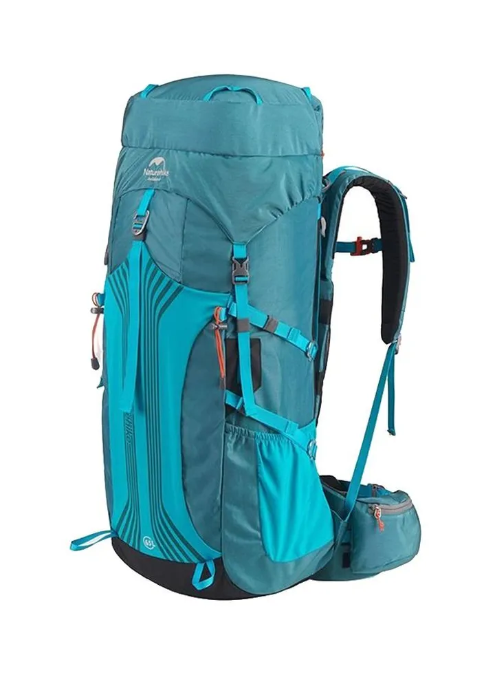 65L Hiking Backpack Blue