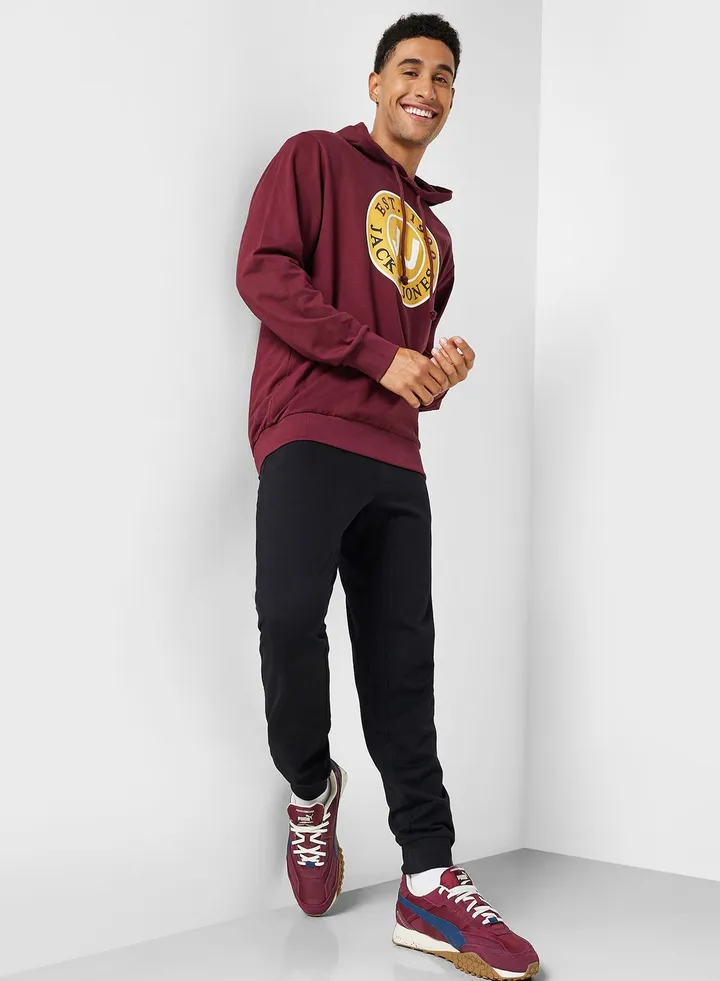Logo Hoodie & Sweatpants Set