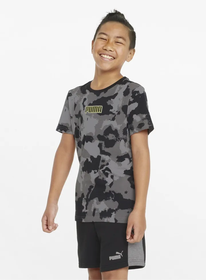 Alpha Printed Boys Short Sleeve T-shirt