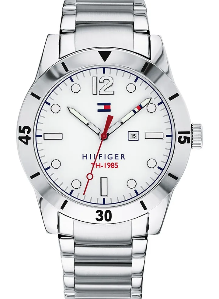 Men's Analog Round Shape Stainless Steel Wrist Watch 1791441 - 42 Mm 