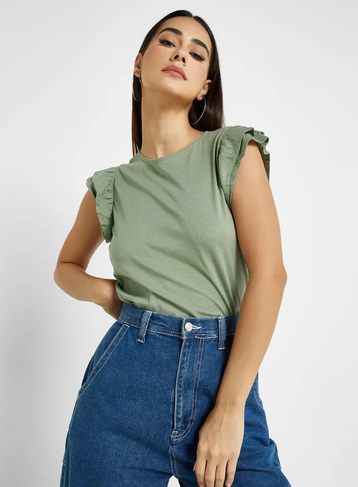 Frill Sleeve Top