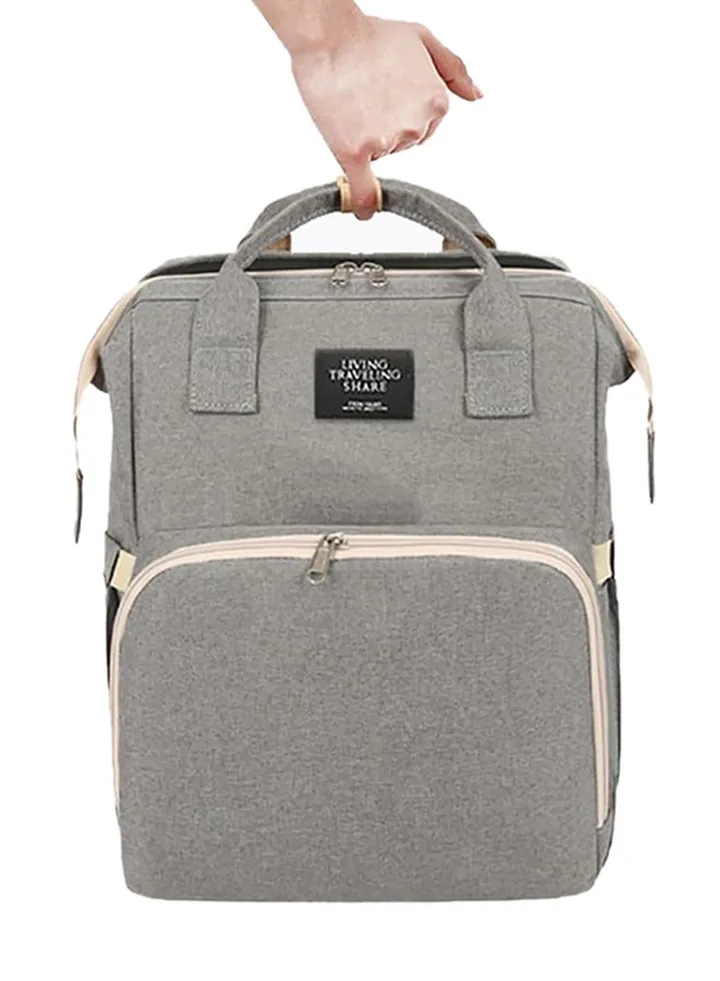 Easy To Switch Large Capacity Folding Travel Convertible Bed Backpack For Baby