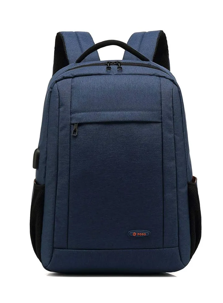 Waterproof Laptop Backpack Blue