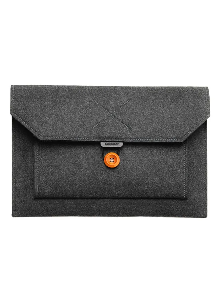 14-Inch Laptop Bag For Macbook Dark Grey