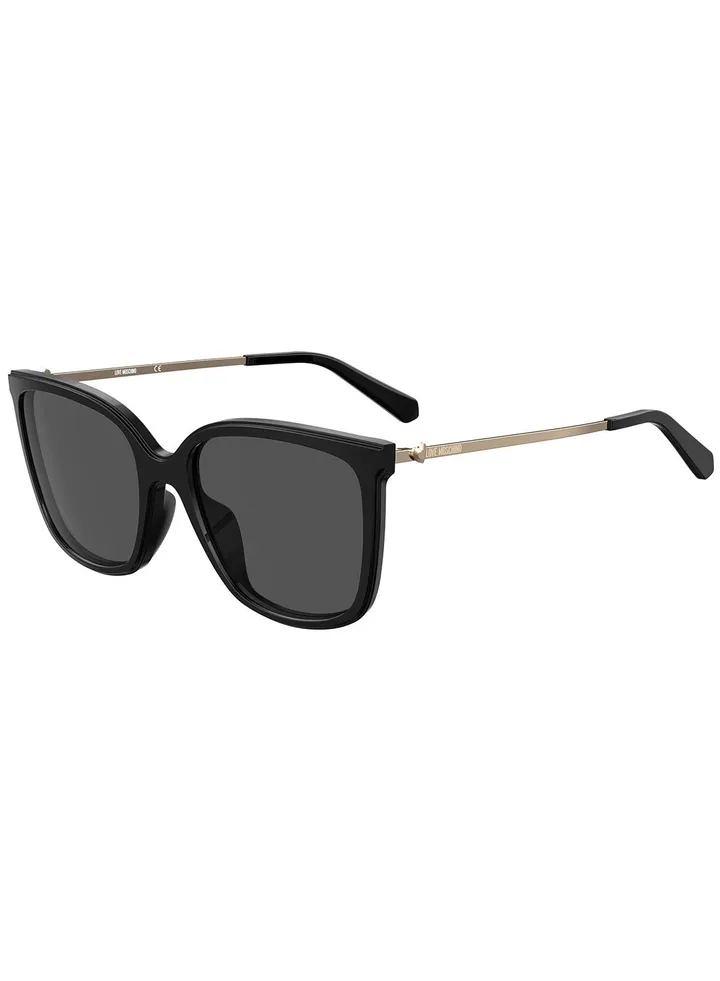 Women Square Sunglasses MOL035/S BLACK 56