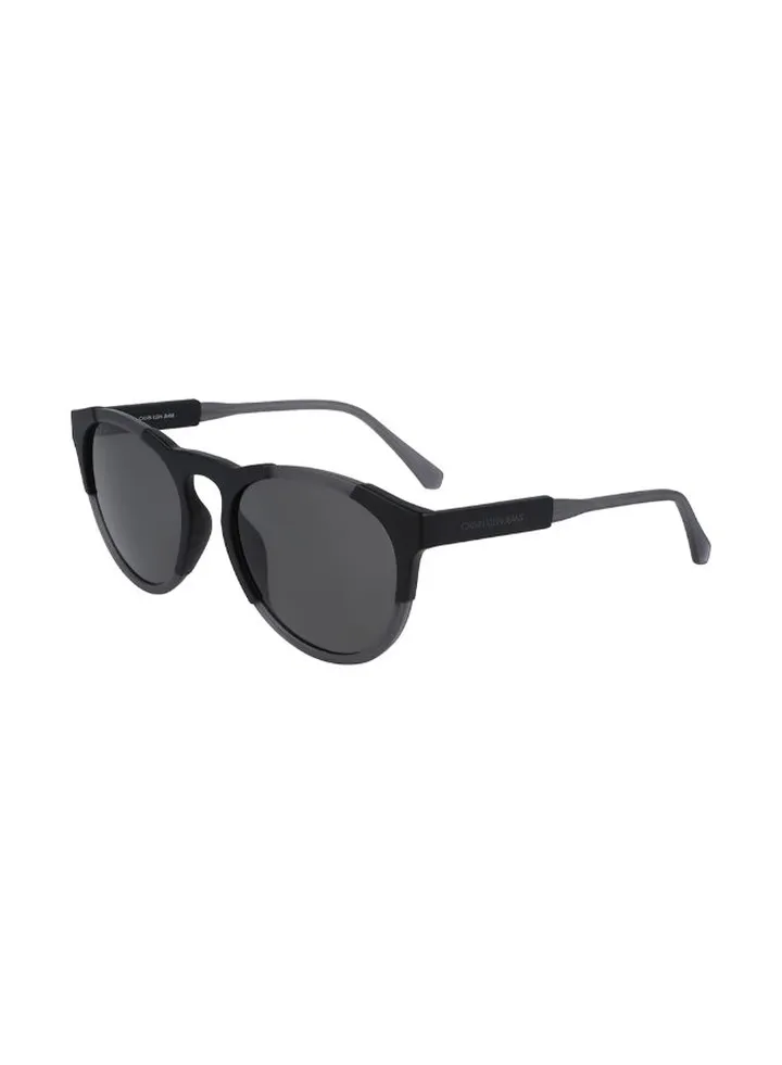 Women's Full Rimmed Round Frame Sunglasses - Lens Size: 55 mm