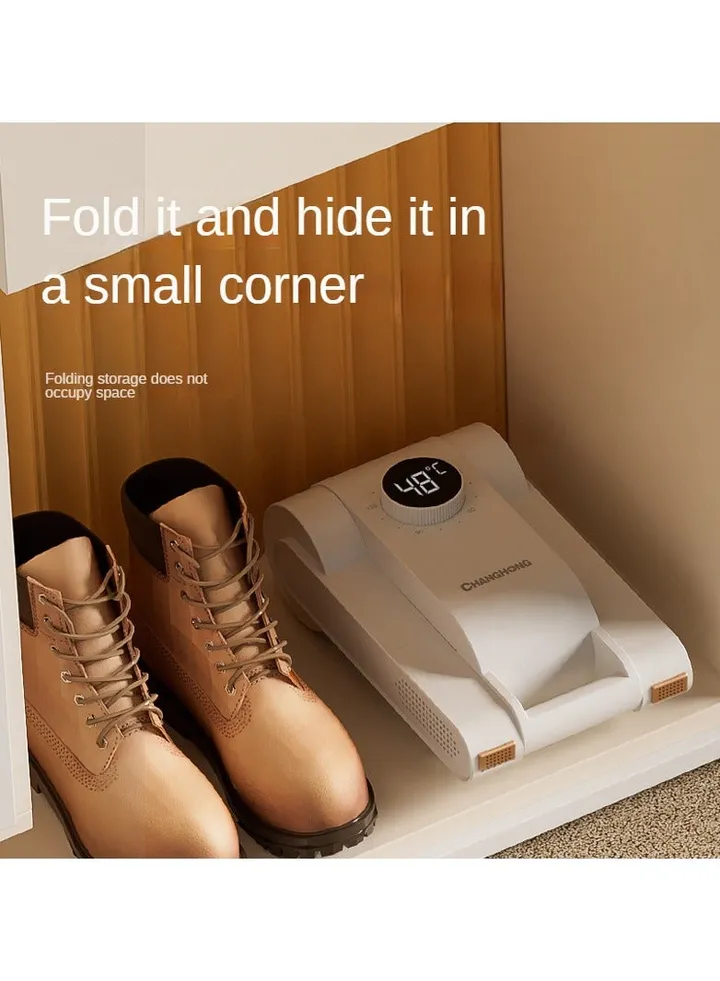 Shoe dryer, boot and shoe dryer, sock dryer, portable intelligent shoe dryer, multifunctional folding temperature control, timed UV disinfection and deodorization shoe dryer, boot and shoe dryer, sock
