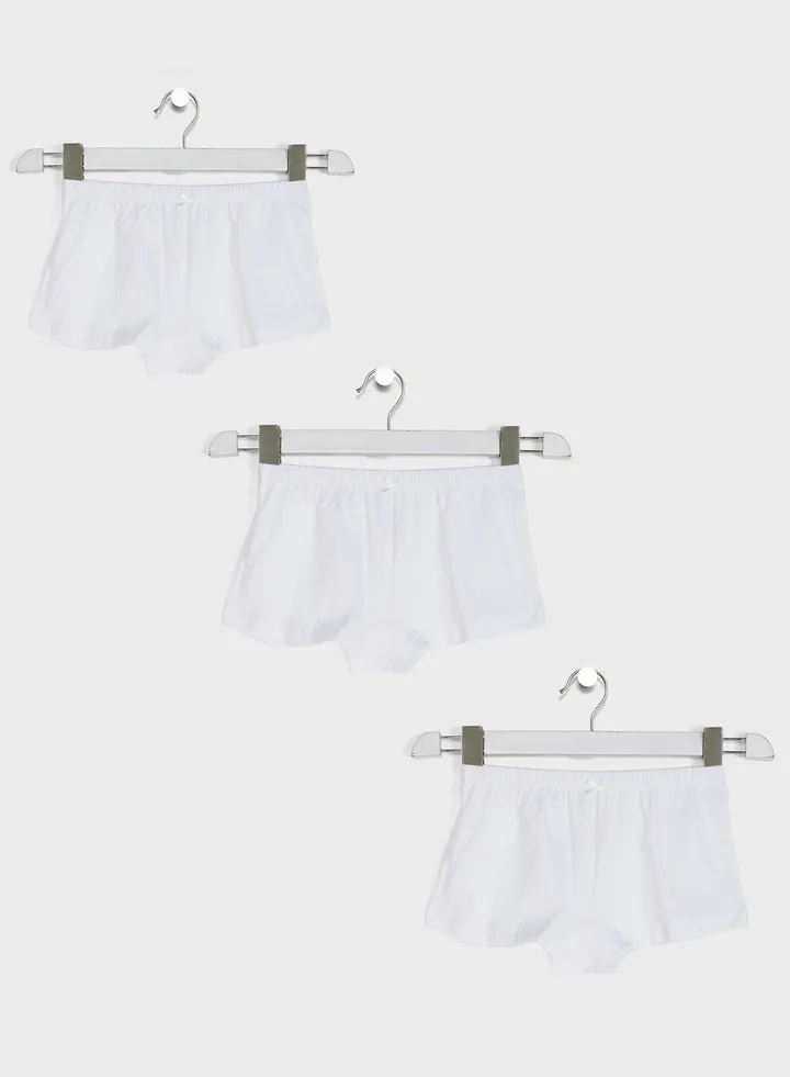 Girls 3 pack essential Hipsters