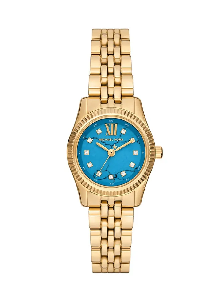 Women's Analog Round Shape Stainless Steel Wrist Watch MK4813 - 26 Mm