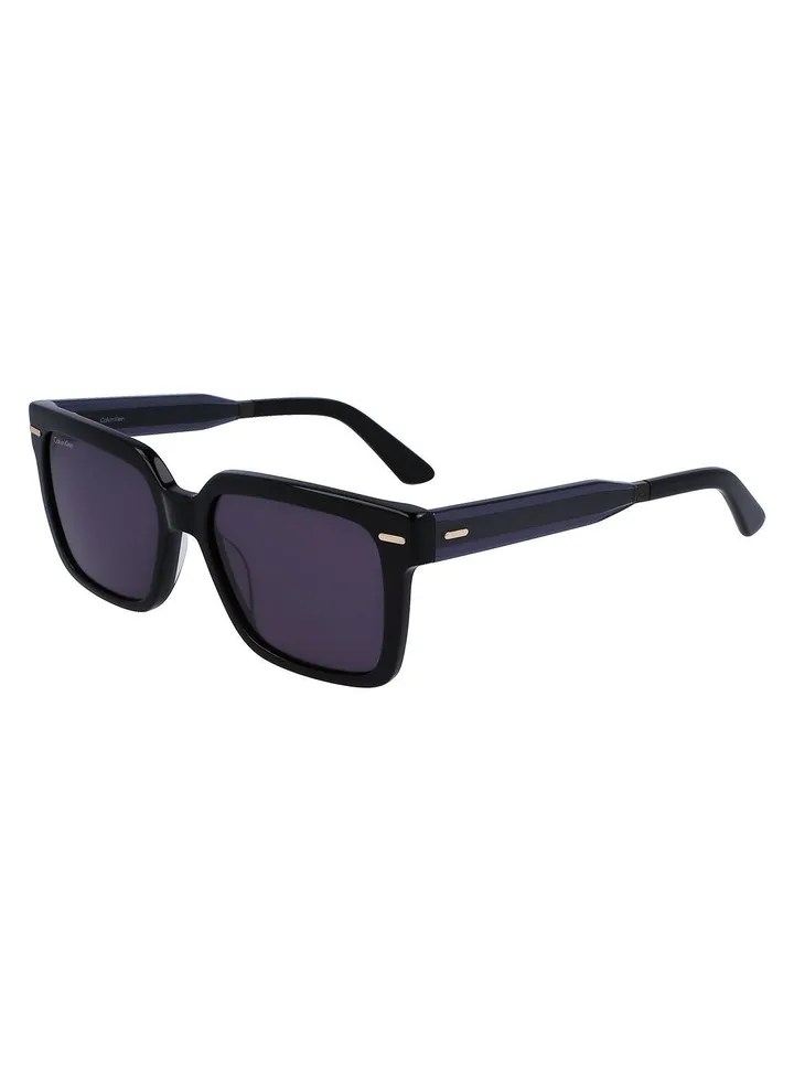 Full Rim Acetate Rectangle Calvin Klein Sun Ck22535S 5517 (001) Black