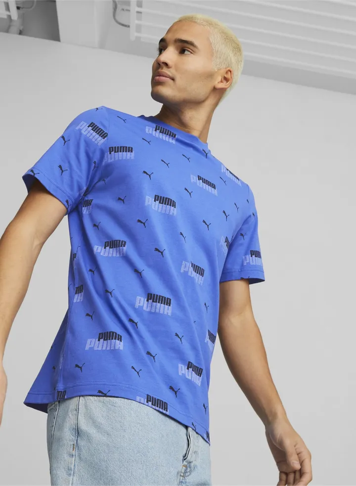 Essentials+ Logo Power Printed Mens Shortsleeve T-shirt