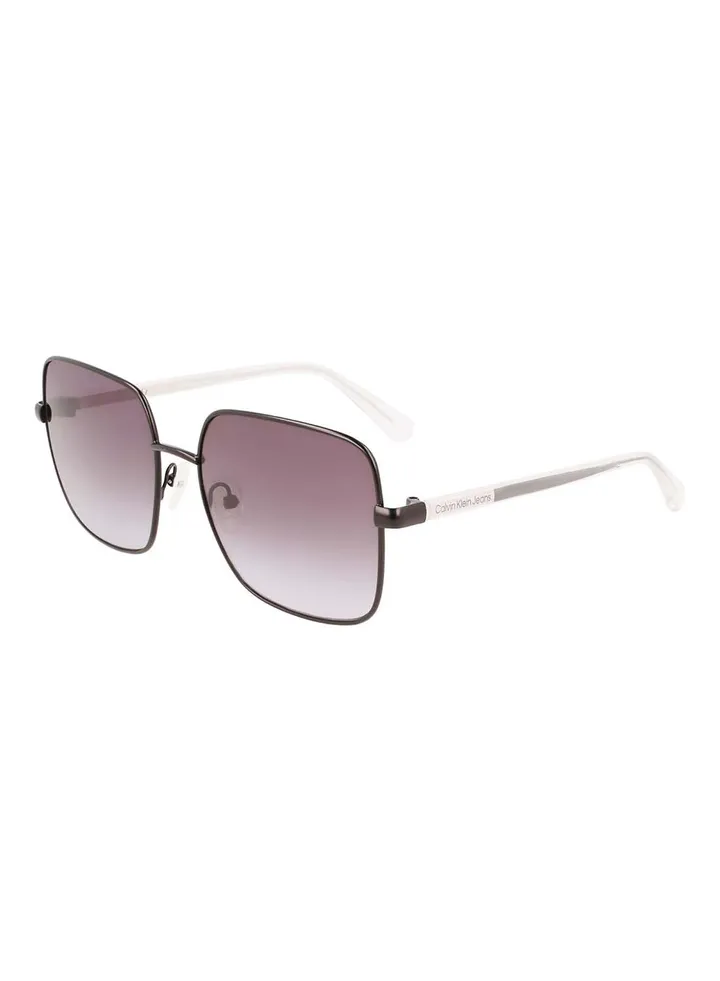 Women's Full Rim Metal Square Sunglasses CKJ21220S-002-5717