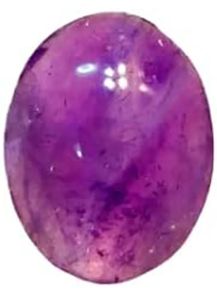 Real Natural Amethyst Gemstone, Purple