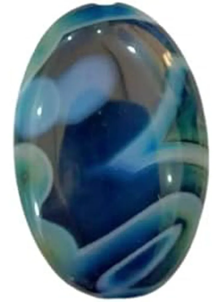 Natural Agate Stone Ring Making Or Chain Pendant