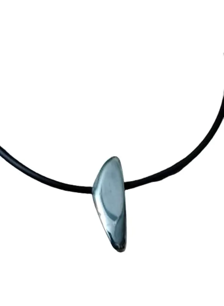 Hematite Quartz Pendant Chain