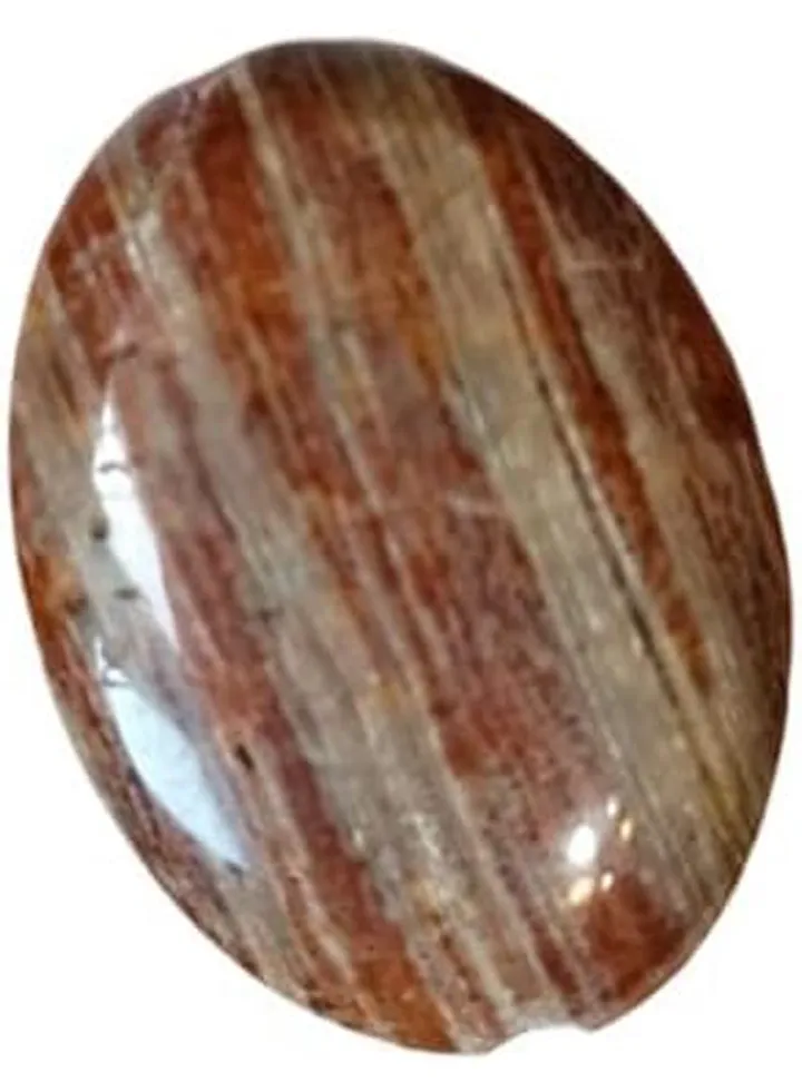 Natural Jasper Agate Double Face Gemstone Ring Or Pendant Jewelry Making