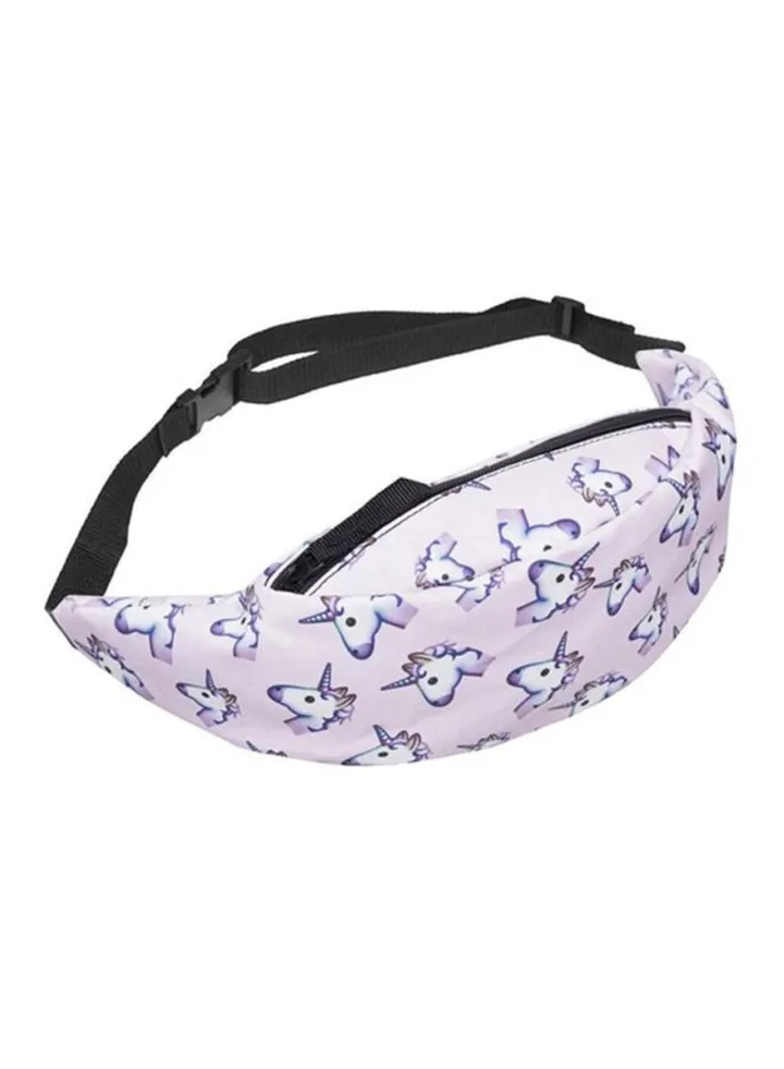 Unique Accent Waistpack Light Purple/White