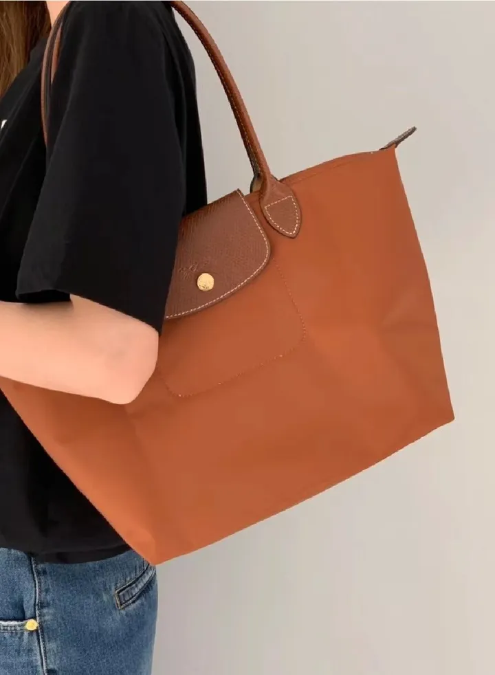 Longchamp Women's Large Tote, Tote, Shoulder Bag, Classic Theme Bag