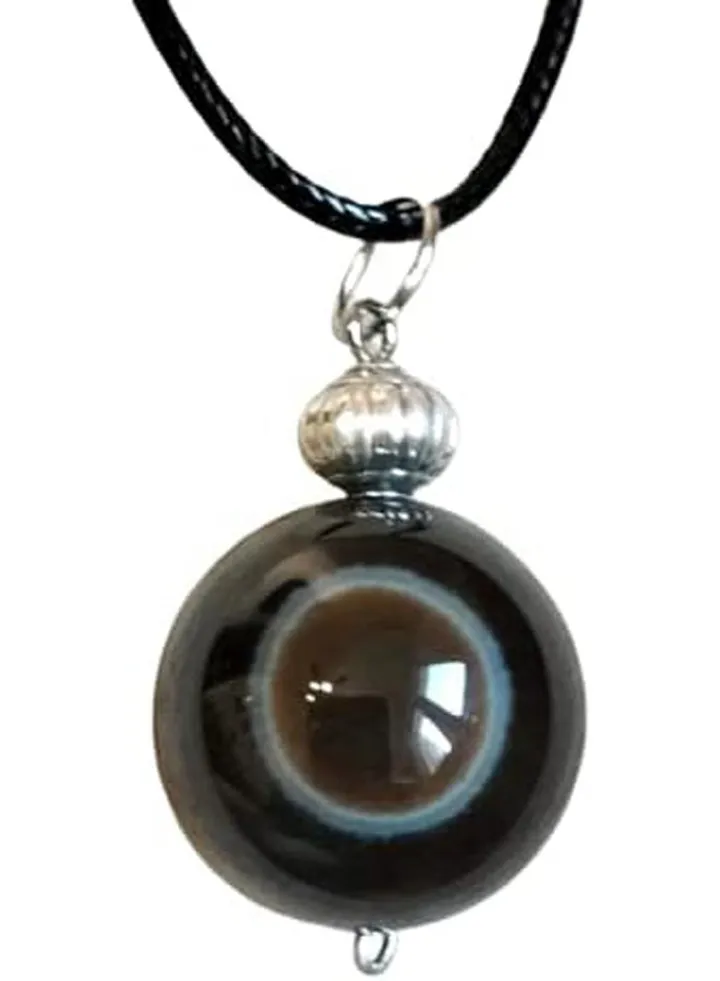 Agate Stone Pendant Chain