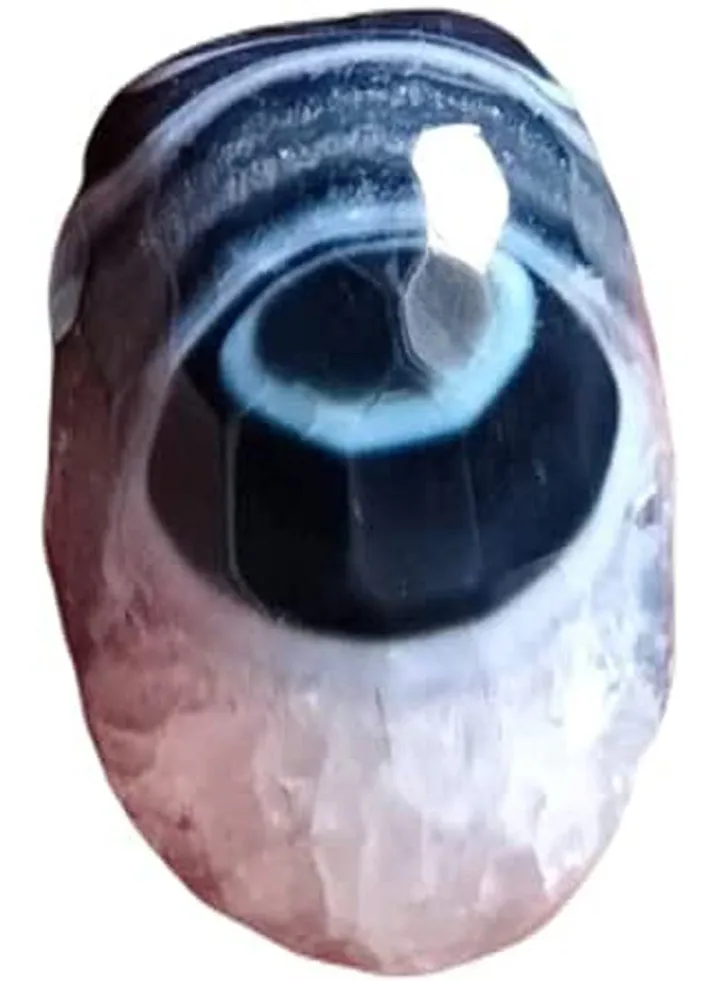 Bead Eye Of Life Agate Stone