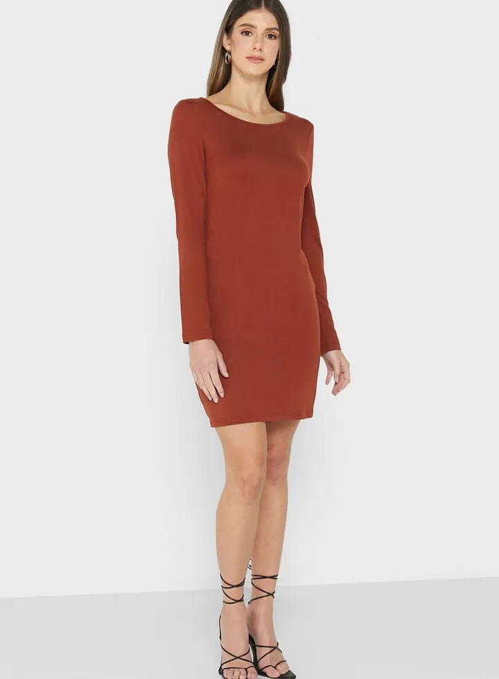 Long Sleeve Mini Dress