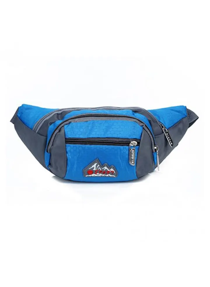 Sports Zipper Waistpack Dark Blue