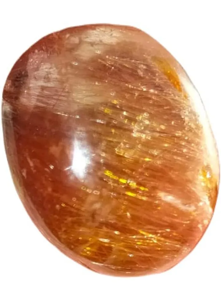 Natural Golden Rutile Quartz Loose Gemstone