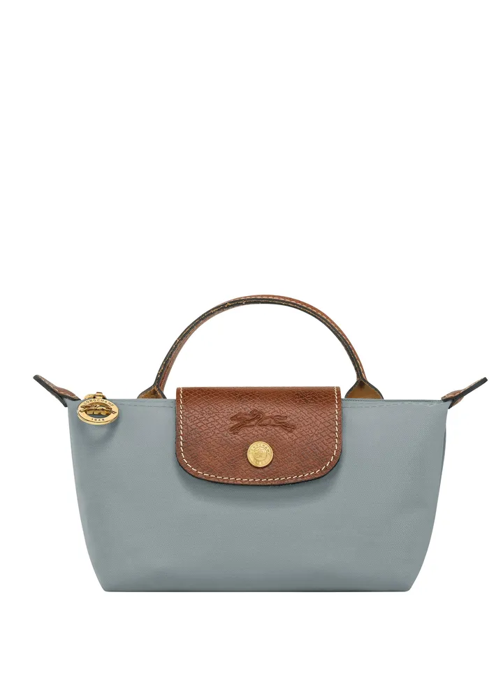 Longchamp Women's Mini Cosmetic Bag, Tote Bag, Sage Green Classic Shoulder Bag