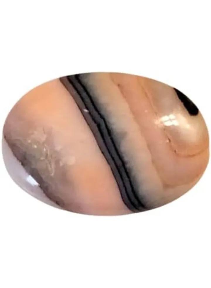 Natural Agate Gemstone ( Drilled ) Suitable For Ring Or Pendant Making