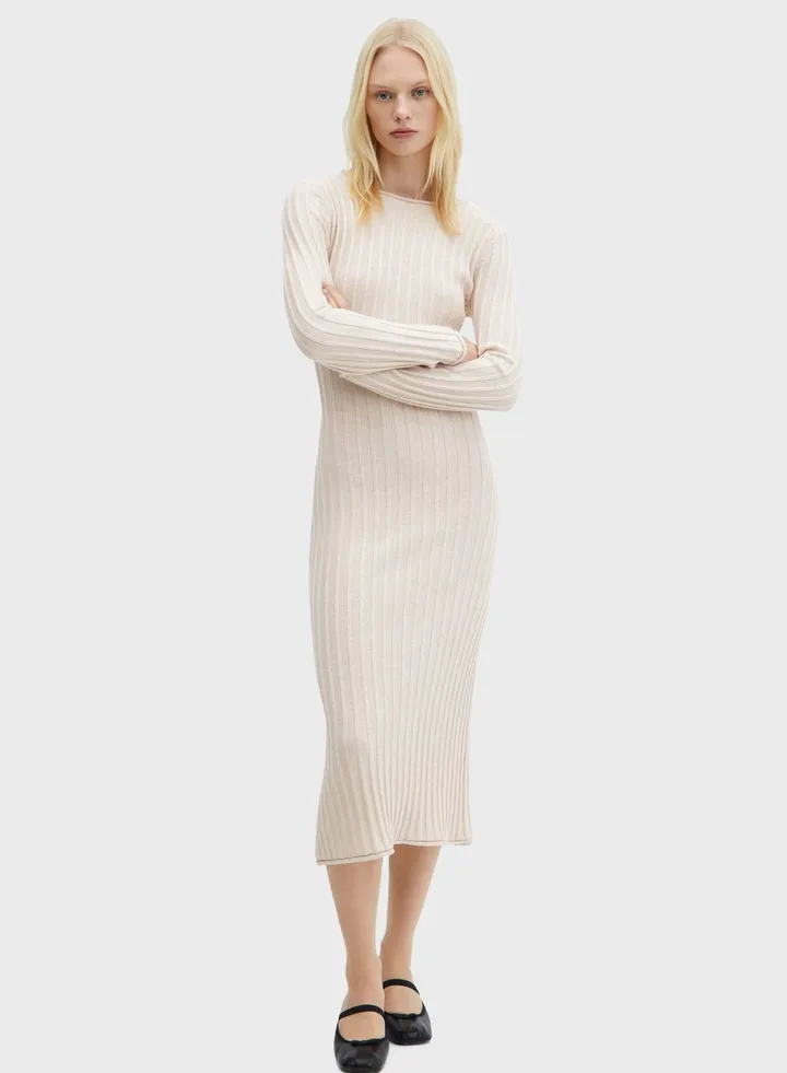 Ripped Knitted Dress