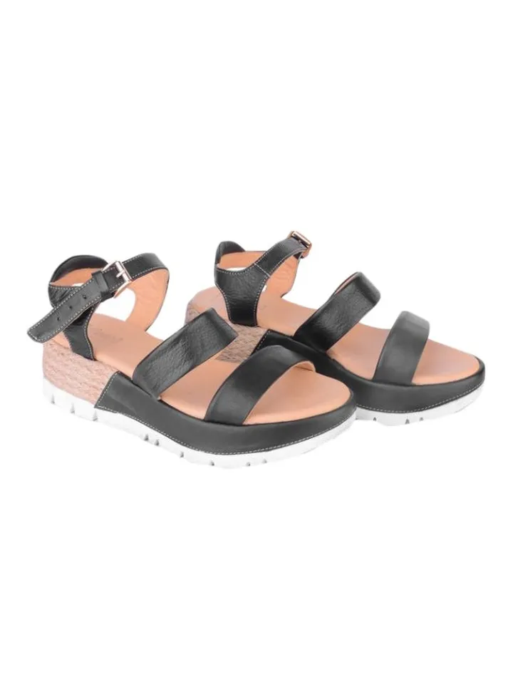 Ankle Strap Sandals Black