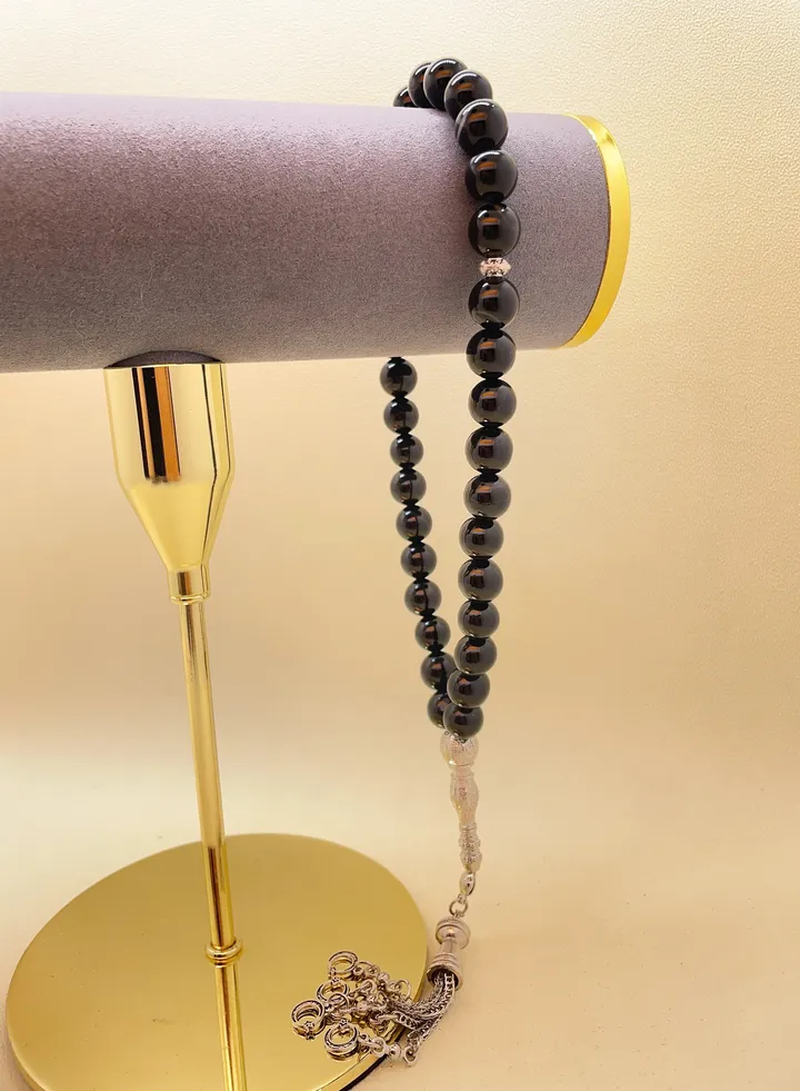 33 Picecs Natural Agate Tasbih/10mm